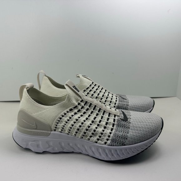 Nike React Phantom Run FK 2 FlyKnit Shoes DV2139-100 Sz 9.5 Sail - Picture 10 of 11